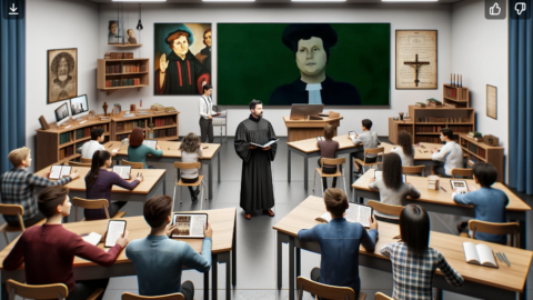 Zum Artikel "Pressebericht zum Workshop „Luther kehr als Avatar zurück“"